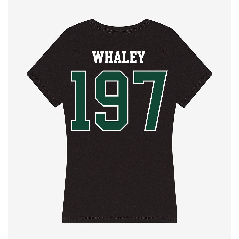Tiffin - NCAA Wrestling : Carter Whaley - Women's V-Neck T-Shirt-1