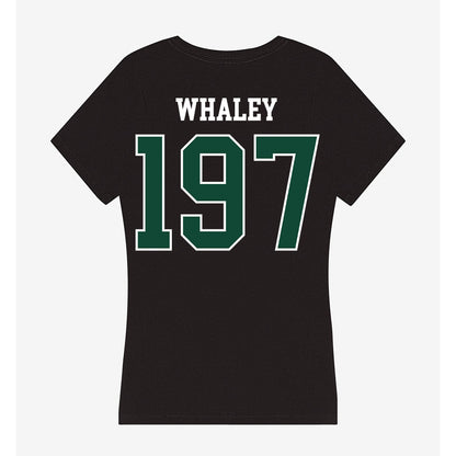 Tiffin - NCAA Wrestling : Carter Whaley - Women's V-Neck T-Shirt-1
