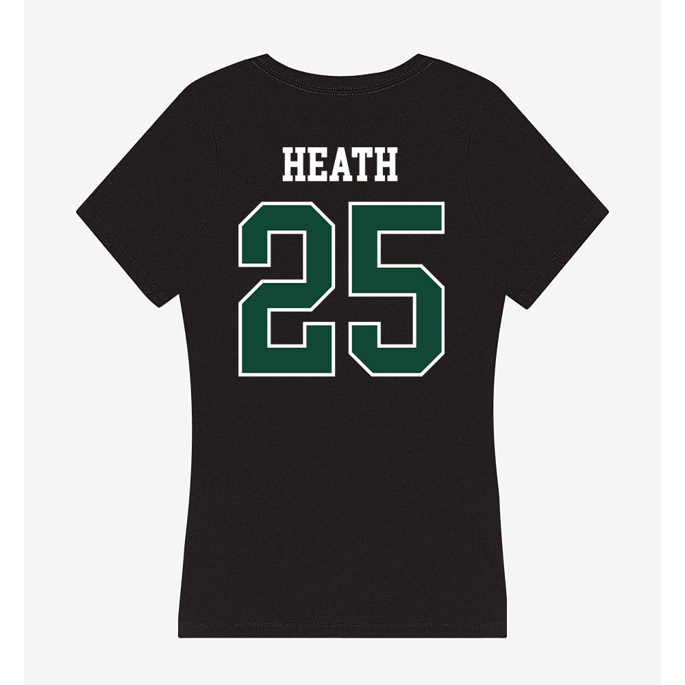Tiffin - NCAA Men's Lacrosse : Andrew Heath - Women's V-Neck T-Shirt-1
