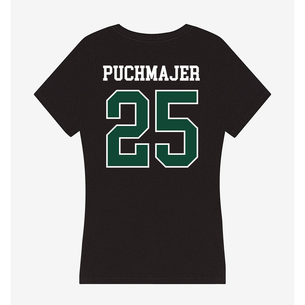 Tiffin - NCAA Baseball : Brody Puchmajer - Women's V-Neck T-Shirt-1