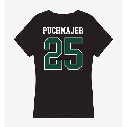 Tiffin - NCAA Baseball : Brody Puchmajer - Women's V-Neck T-Shirt-1