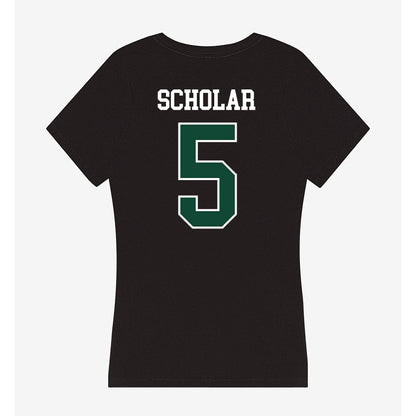 Tiffin - NCAA Men's Lacrosse : Wade Scholar - Women's V-Neck T-Shirt-1