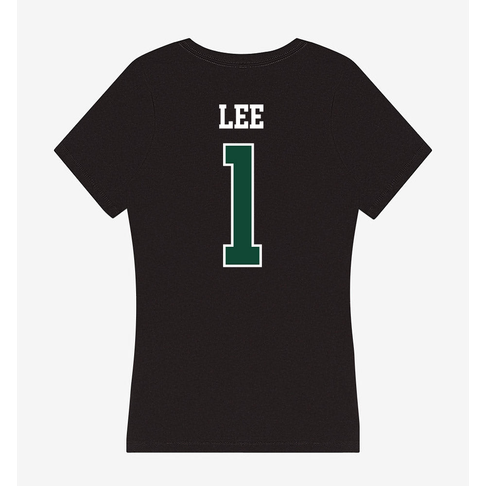 Tiffin - NCAA Women's Soccer : Aubree Lee - Women's V-Neck T-Shirt-1