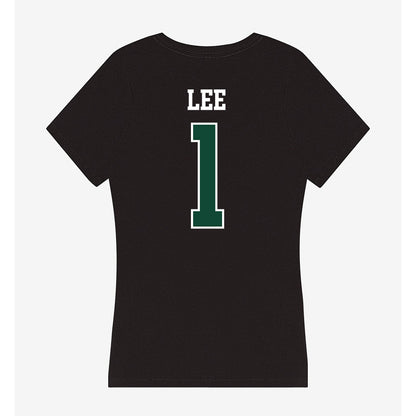 Tiffin - NCAA Women's Soccer : Aubree Lee - Women's V-Neck T-Shirt-1