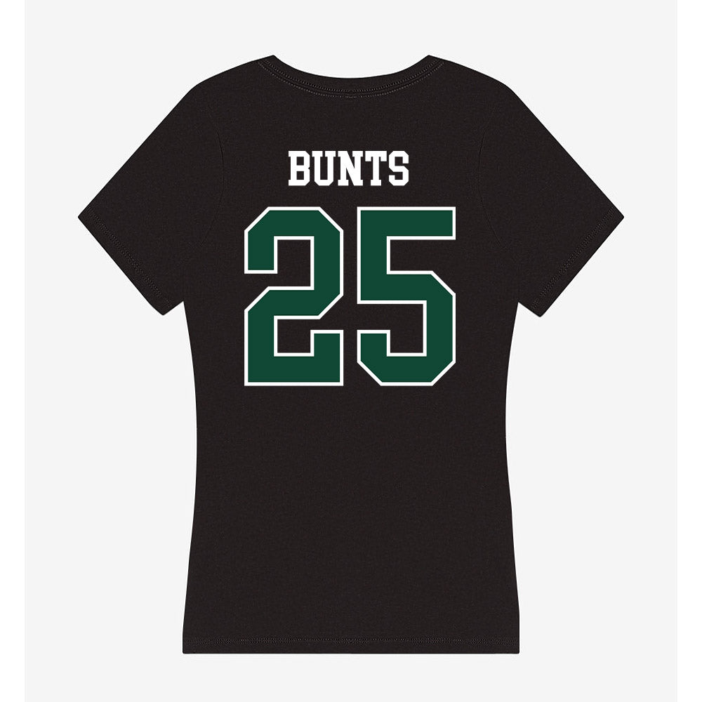 Tiffin - NCAA Football : Isaac Bunts - Women's V-Neck T-Shirt-1
