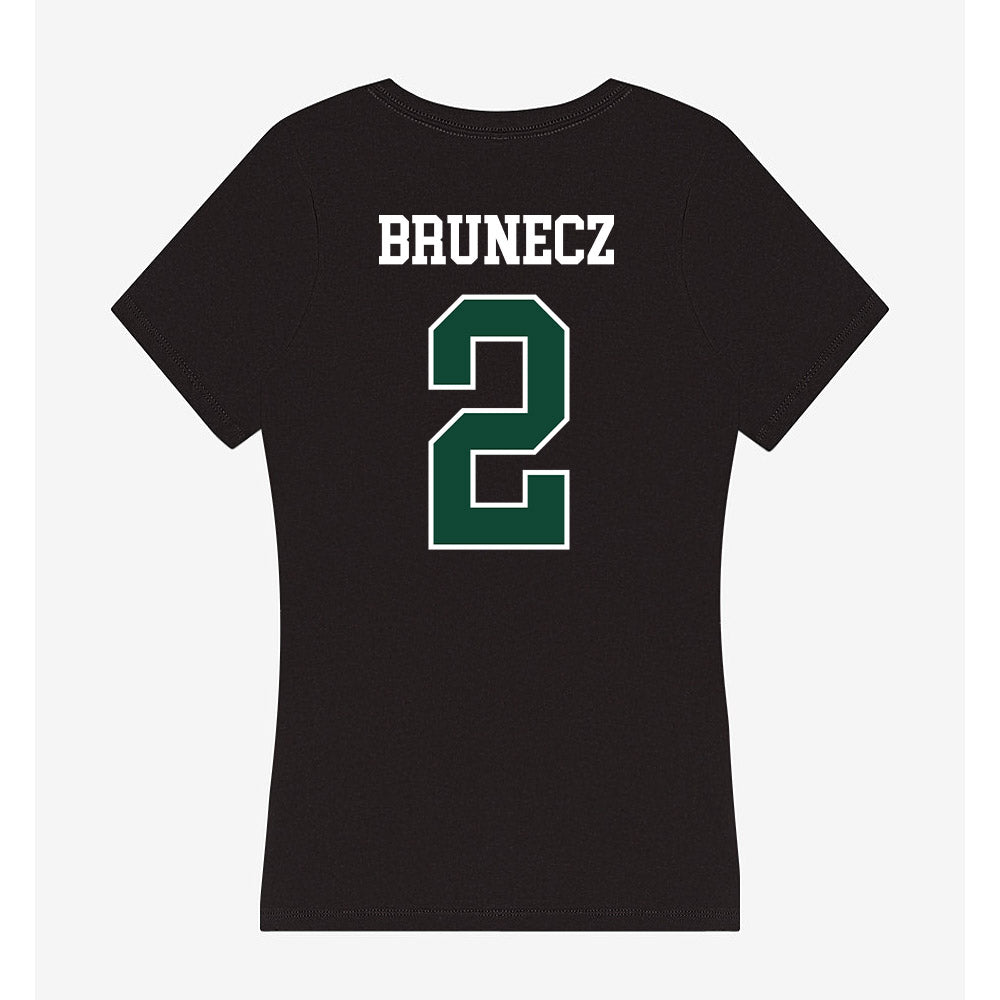 Tiffin - NCAA Baseball : Mason Brunecz - Women's V-Neck T-Shirt-1