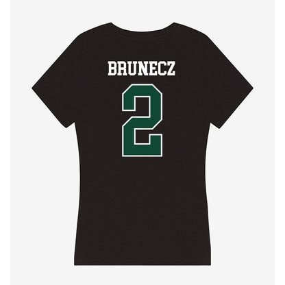 Tiffin - NCAA Baseball : Mason Brunecz - Women's V-Neck T-Shirt-1