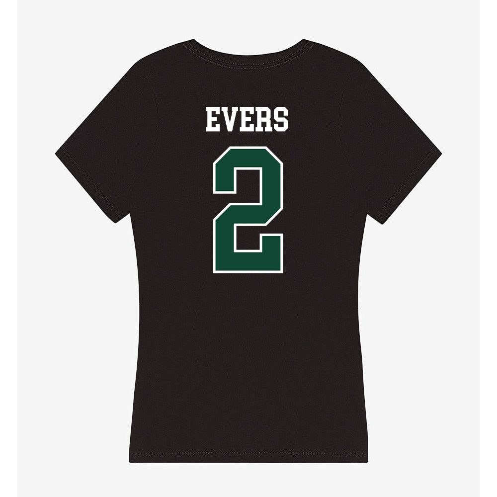 Tiffin - NCAA Football : Ethan Evers - Women's V-Neck T-Shirt-1