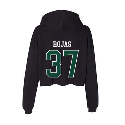 Tiffin - NCAA Men's Soccer : Alejandro Rojas - Women's Crop Fleece Hoodie-1