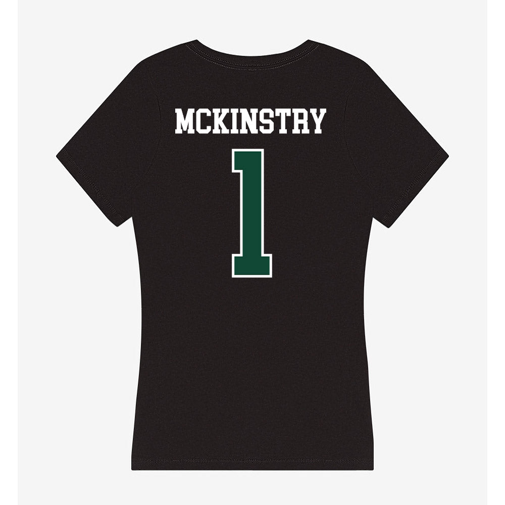 Tiffin - NCAA Football : Jaedyn Mckinstry - Women's V-Neck T-Shirt-1