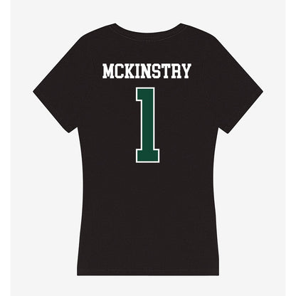 Tiffin - NCAA Football : Jaedyn Mckinstry - Women's V-Neck T-Shirt-1