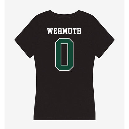 Tiffin - NCAA Women's Lacrosse : Sam Wermuth - Women's V-Neck T-Shirt-1