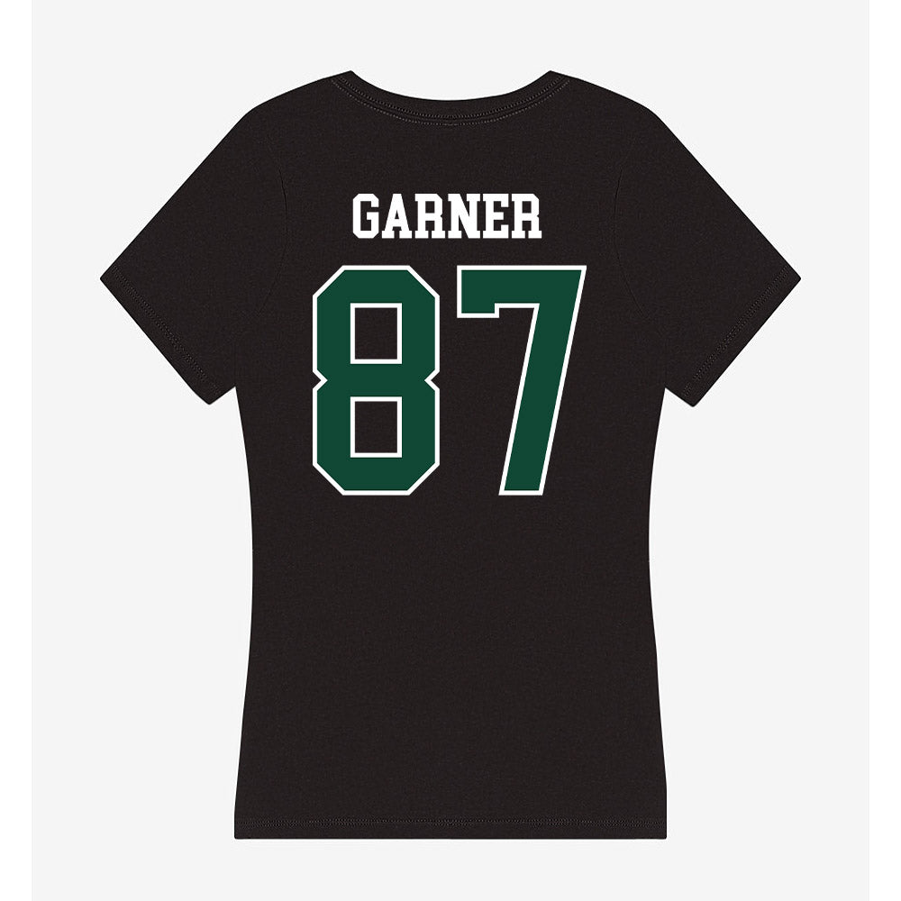 Tiffin - NCAA Football : Zaveon Garner - Women's V-Neck T-Shirt-1