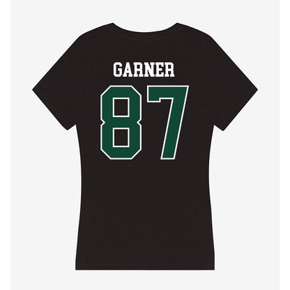 Tiffin - NCAA Football : Zaveon Garner - Women's V-Neck T-Shirt-1