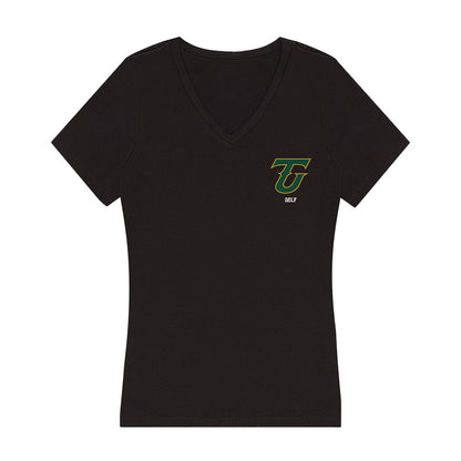 Tiffin - NCAA Men's Golf : Ryan Mead - Women's V-Neck T-Shirt-0