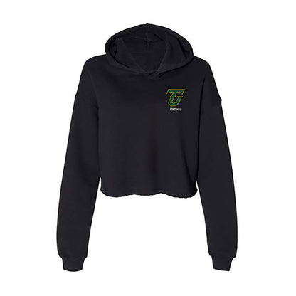 Tiffin - NCAA Softball : Caylin Stevens - Women's Crop Fleece Hoodie-0