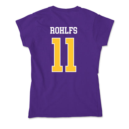 LSUA - NCAA Baseball : Evan Rohlfs - Soft Style Women’s T-Shirt-1