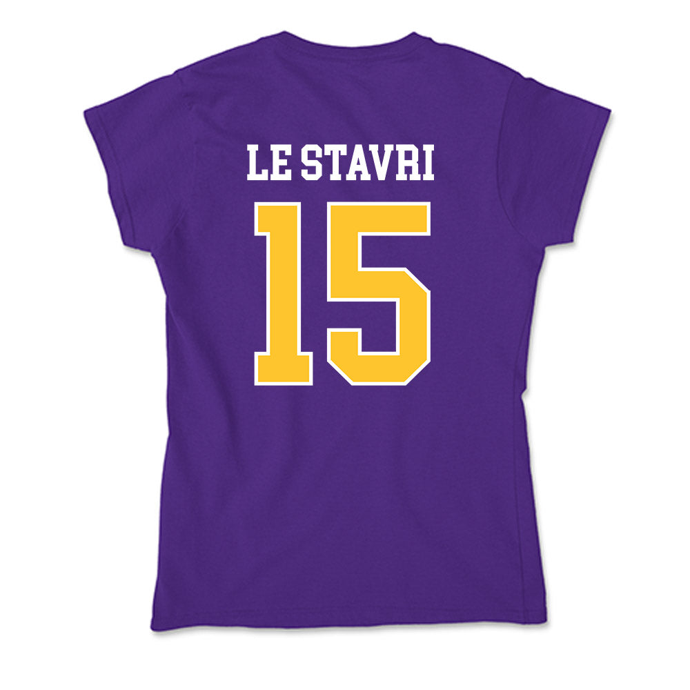LSUA - NCAA Men's Soccer : Zac Le Stavri - Soft Style Women’s T-Shirt-1