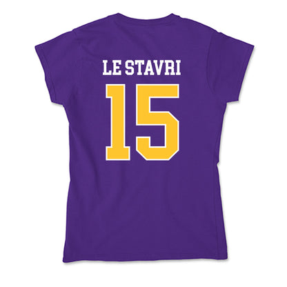 LSUA - NCAA Men's Soccer : Zac Le Stavri - Soft Style Women’s T-Shirt-1