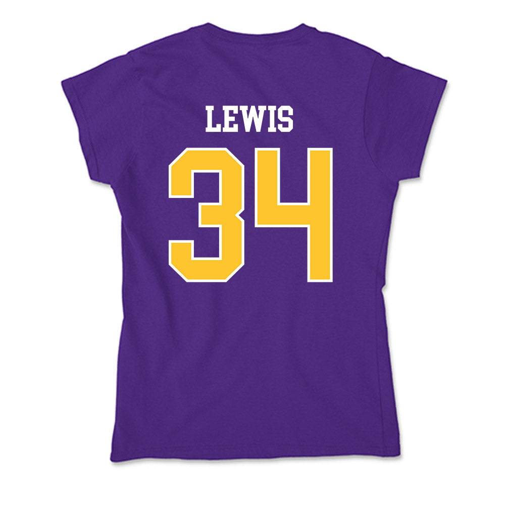 LSUA - NCAA Women's Basketball : Lila Lewis - Soft Style Women’s T-Shirt-1