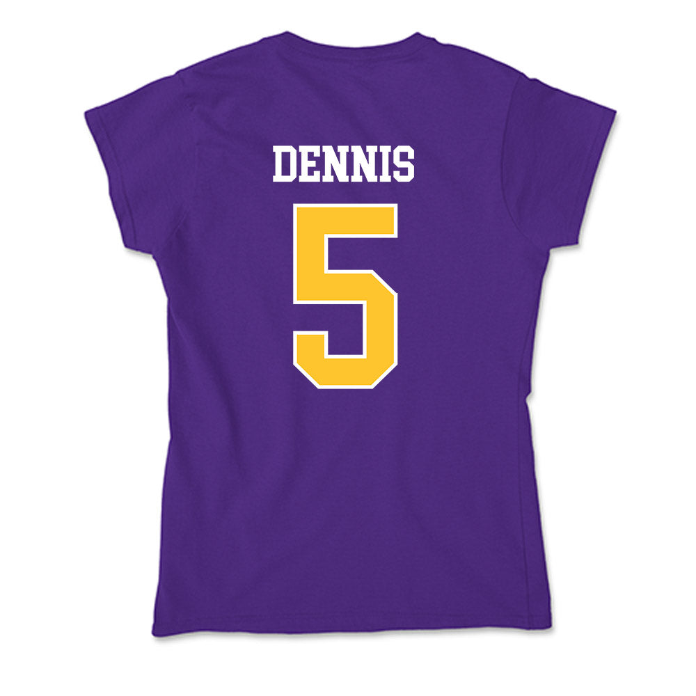 LSUA - NCAA Men's Soccer : Carmine Dennis - Soft Style Women’s T-Shirt-1