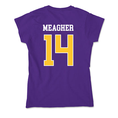 LSUA - NCAA Men's Soccer : Shay Meagher - Soft Style Women’s T-Shirt-1