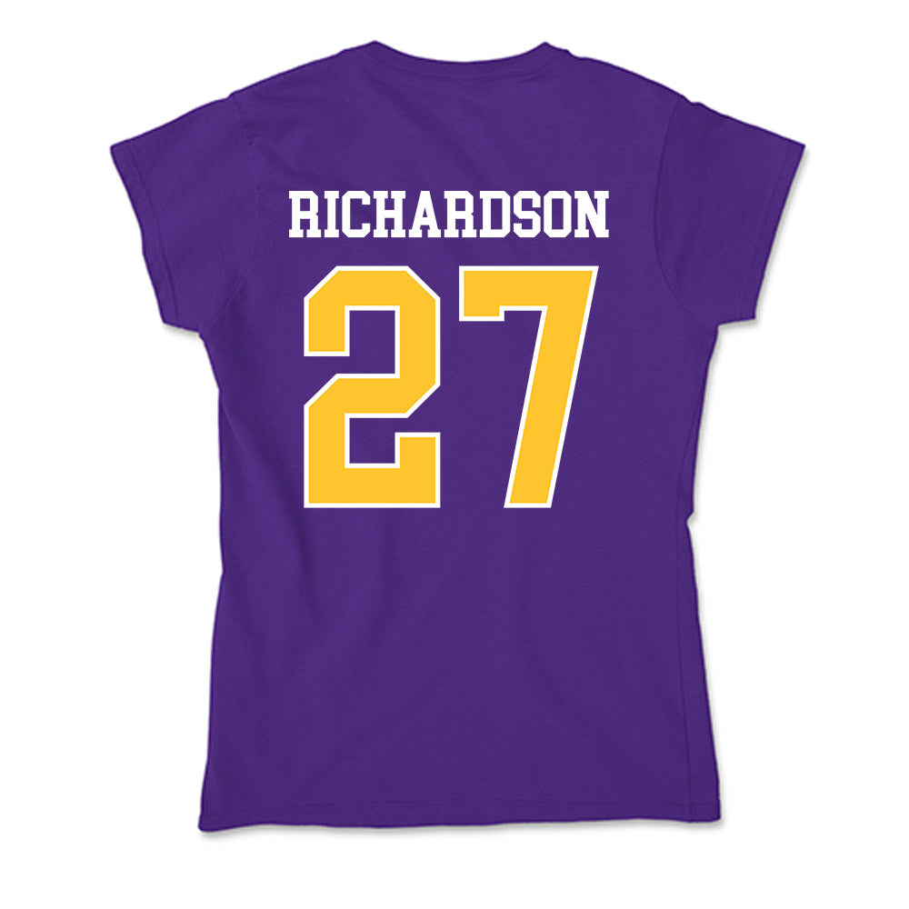 LSUA - NCAA Softball : Sam Richardson - Soft Style Women’s T-Shirt-1