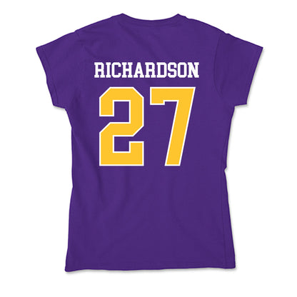 LSUA - NCAA Softball : Sam Richardson - Soft Style Women’s T-Shirt-1