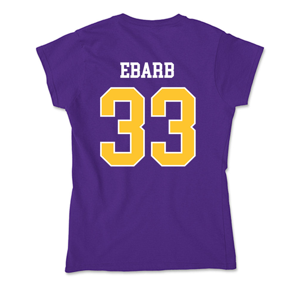 LSUA - NCAA Baseball : Brenyn Ebarb - Soft Style Women’s T-Shirt-1