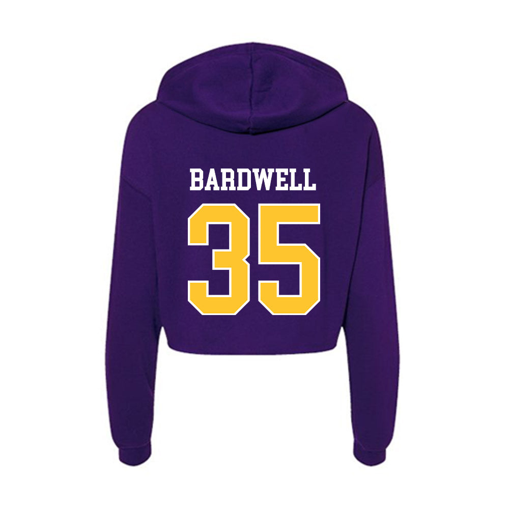 LSUA - NCAA Baseball : Nicholas Bardwell - Women's Crop Fleece Hoodie-1