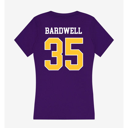 LSUA - NCAA Baseball : Nicholas Bardwell - Women's V-Neck T-Shirt-1
