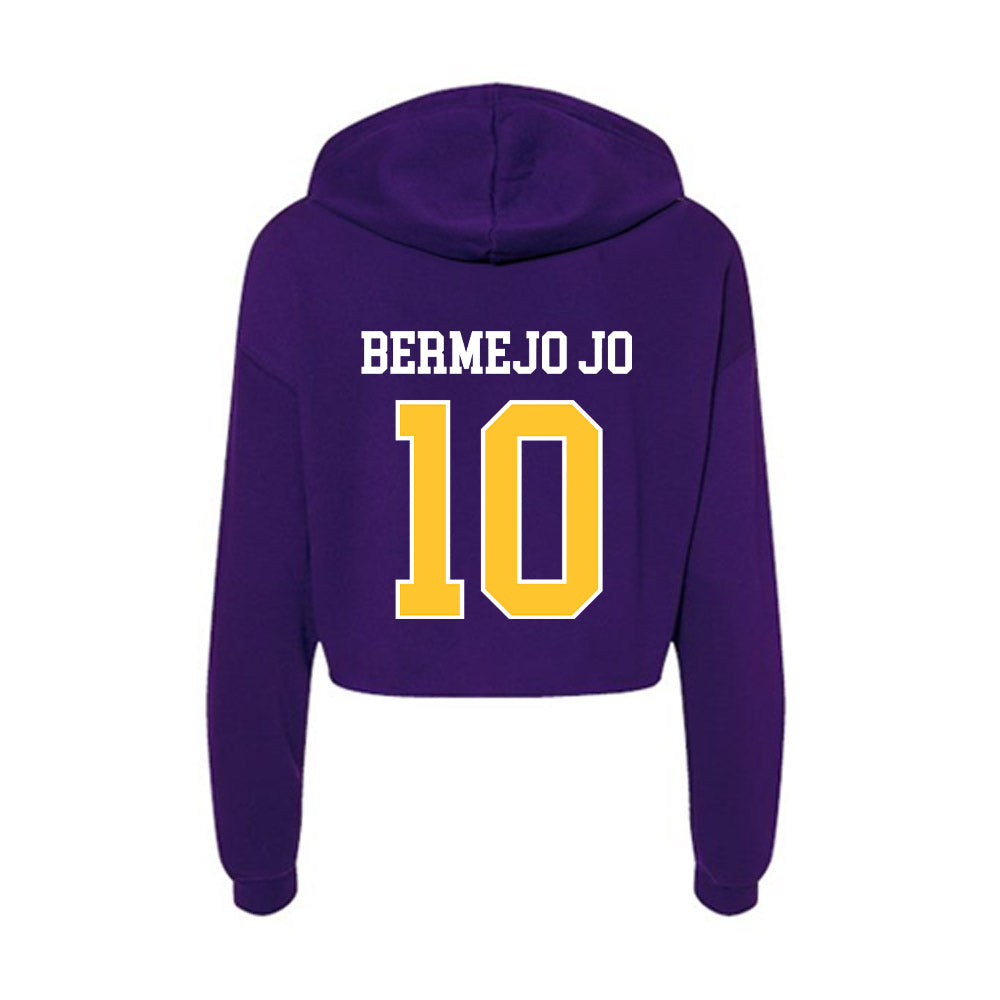 LSUA - NCAA Women's Soccer : Alexia Bermejo Jo - Women's Crop Fleece Hoodie-1