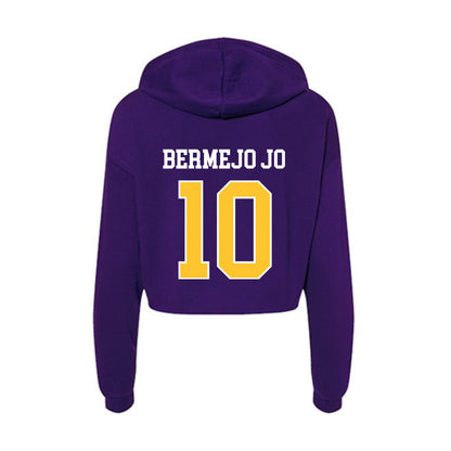 LSUA - NCAA Women's Soccer : Alexia Bermejo Jo - Women's Crop Fleece Hoodie-1