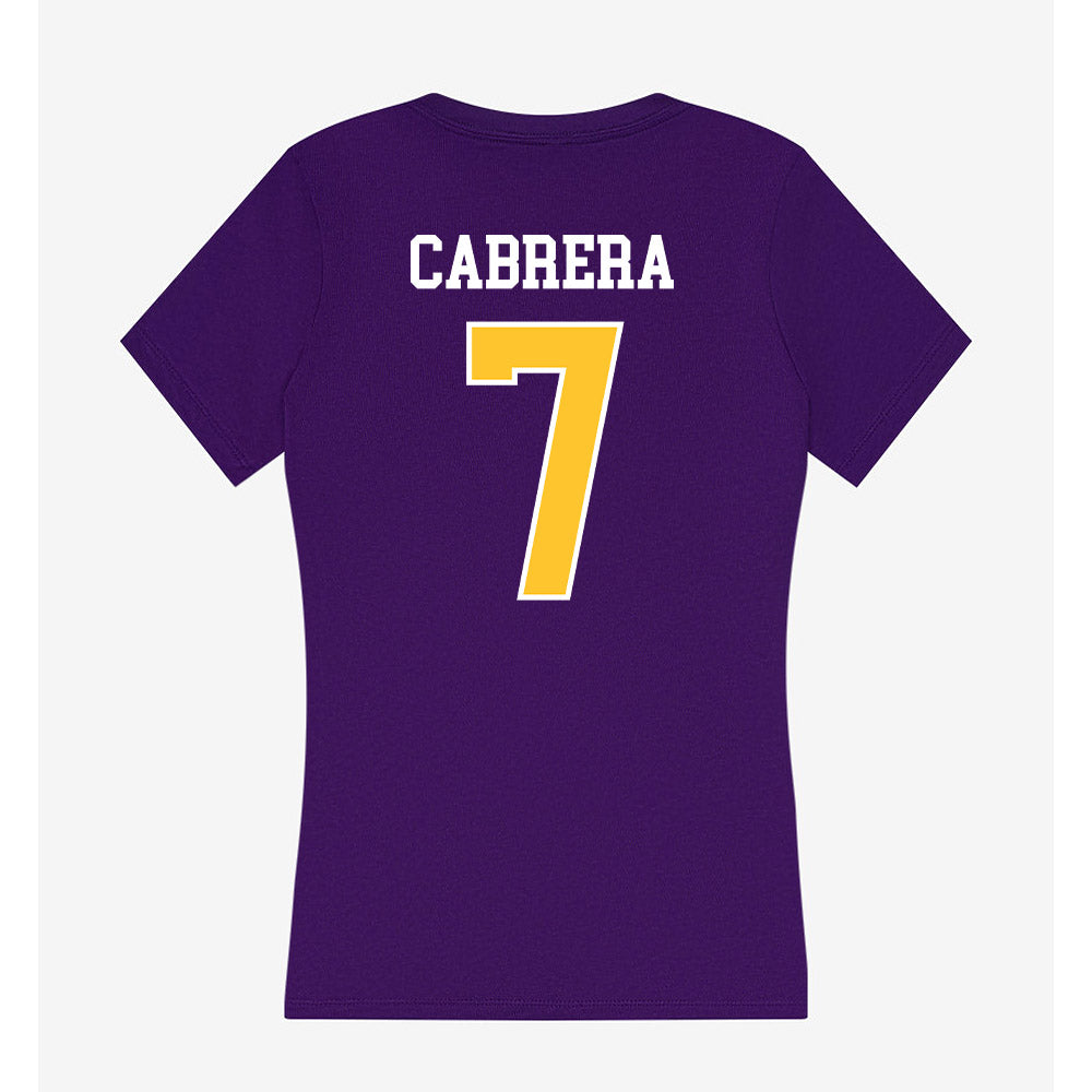 LSUA - NCAA Men's Soccer : Tomas Cabrera - Women's V-Neck T-Shirt-1