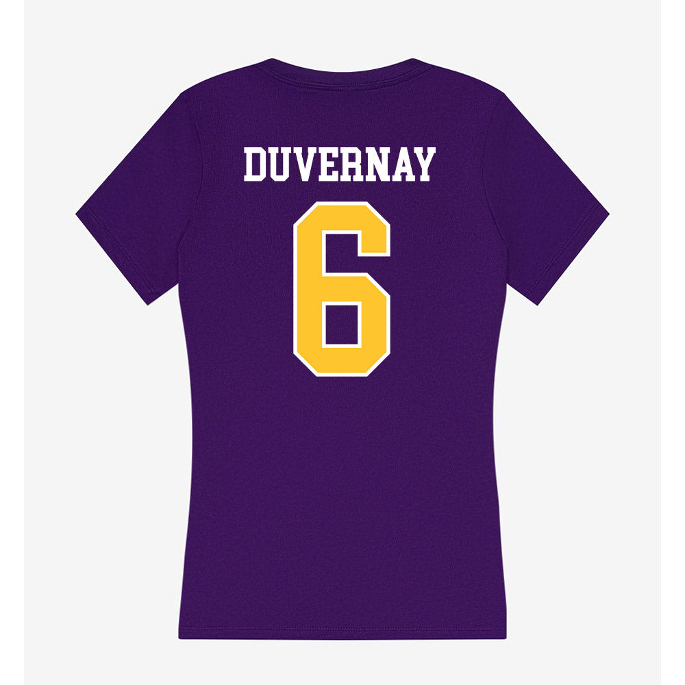 LSUE - NCAA Men's Soccer : Chase Duvernay - Women's V-Neck T-Shirt-1