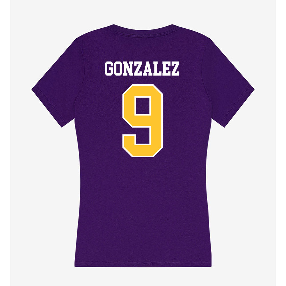 LSUE - NCAA Women's Soccer : Joselin Gonzalez - Women's V-Neck T-Shirt-1