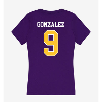 LSUE - NCAA Women's Soccer : Joselin Gonzalez - Women's V-Neck T-Shirt-1