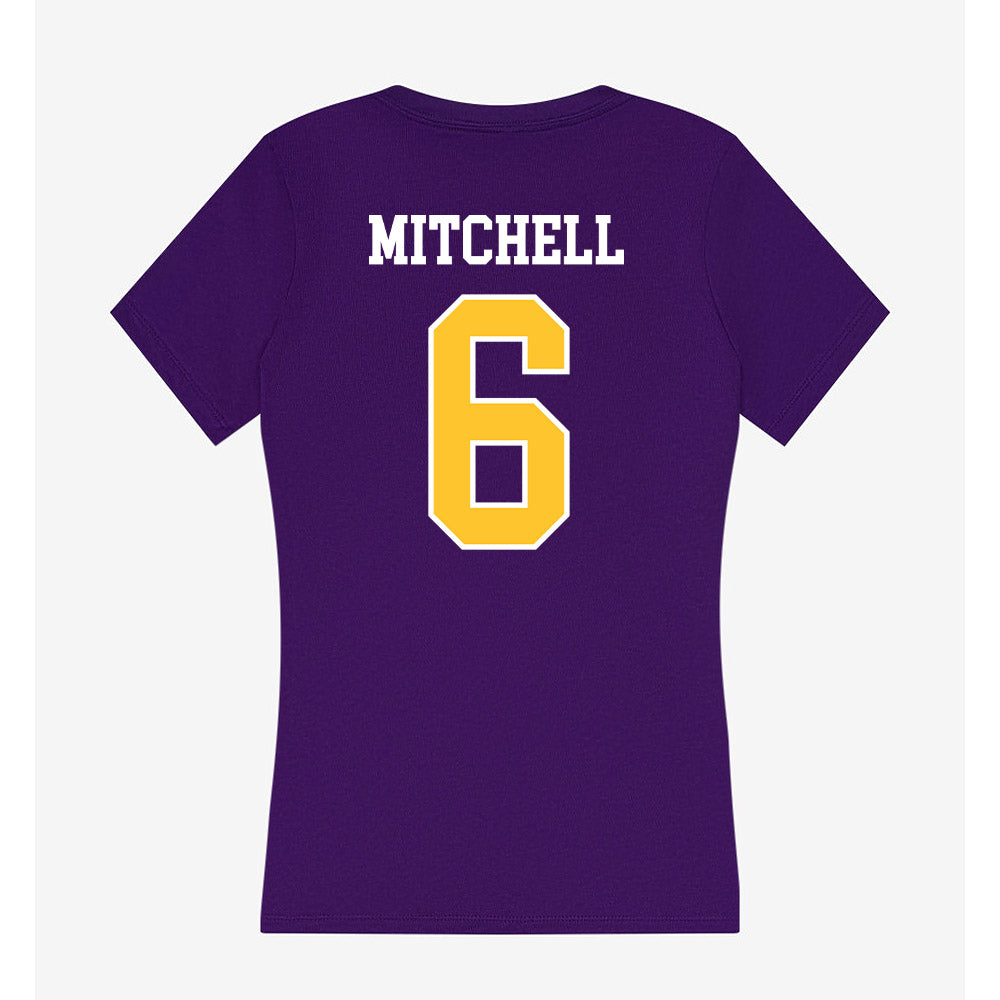 LSUE - NCAA Baseball : Tyler Mitchell - Women's V-Neck T-Shirt-1