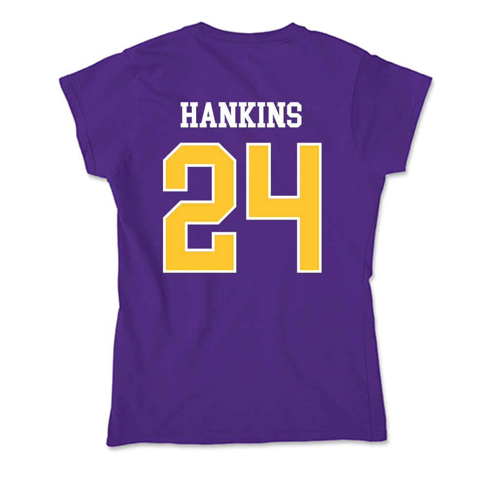 LSUS - NCAA Baseball : David Hankins - Soft Style Women’s T-Shirt-1
