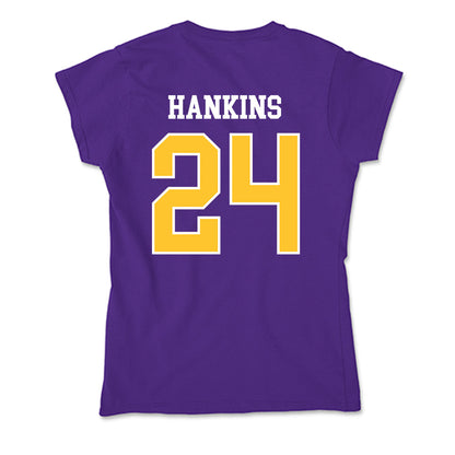 LSUS - NCAA Baseball : David Hankins - Soft Style Women’s T-Shirt-1
