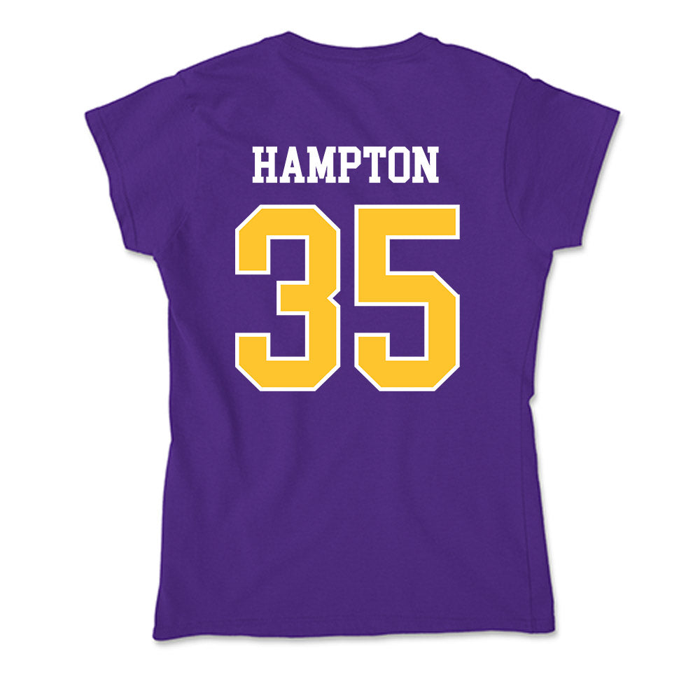 LSUS - NCAA Baseball : Anthony Hampton - Soft Style Women’s T-Shirt-1