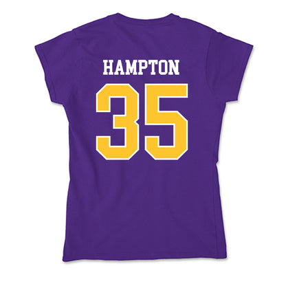 LSUS - NCAA Baseball : Anthony Hampton - Soft Style Women’s T-Shirt-1