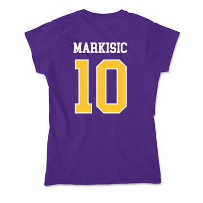 LSUS - NCAA Women's Basketball : Selma Markisic - Soft Style Women’s T-Shirt-1