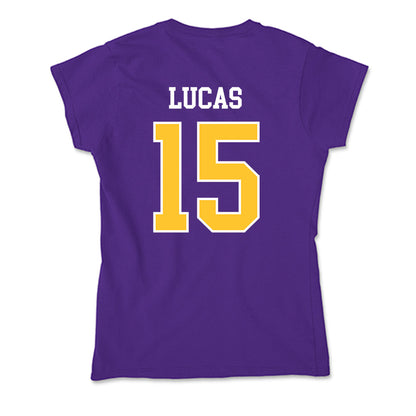 LSUS - NCAA Baseball : Brock Lucas - Soft Style Women’s T-Shirt-1