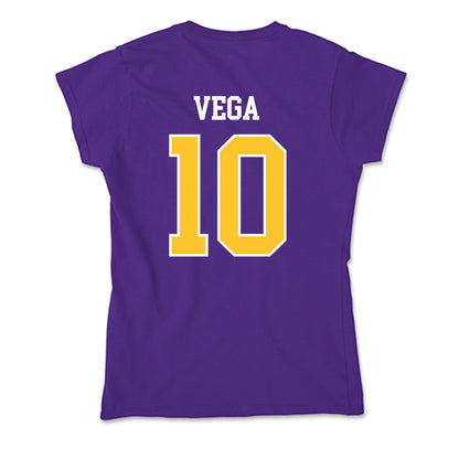 LSUS - NCAA Baseball : Carlos Vega - Soft Style Women’s T-Shirt-1
