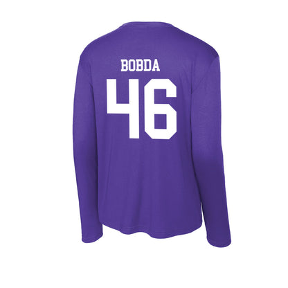 UST - NCAA Football : Milan Bobda - Activewear Long Sleeve T-Shirt-1