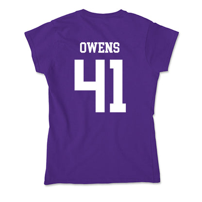 UST - NCAA Football : Walker Owens - Soft Style Women’s T-Shirt-1