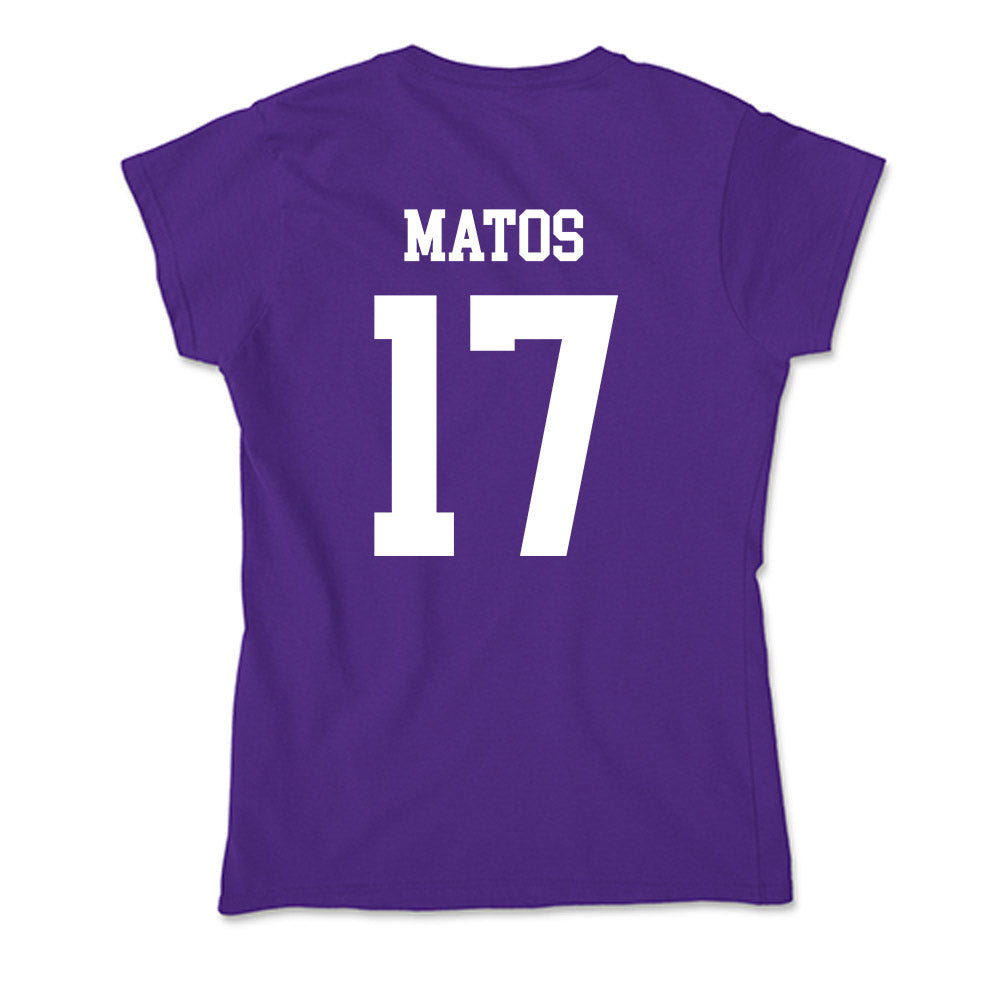 UST - NCAA Women's Swimming & Diving : Victoria Matos - Soft Style Women’s T-Shirt-1