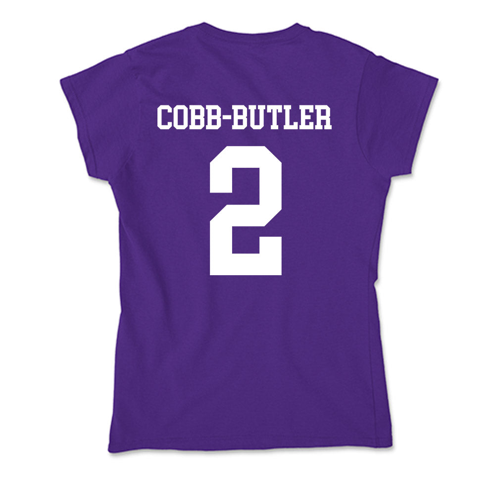 UST - NCAA Football : Quentin Cobb-Butler - Soft Style Women’s T-Shirt-1