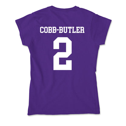 UST - NCAA Football : Quentin Cobb-Butler - Soft Style Women’s T-Shirt-1